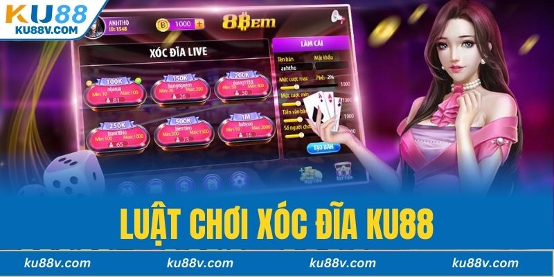 Luật Chơi Xóc Đĩa KU88